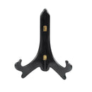 Wooden Folding Plate Bowl Dish Picture Teacake Holder Easel 4inch