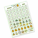 6 sheets Cartoon Stickers Scrapbook Calendar Diary Photo Planner Decoration M4D3
