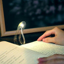 Battery Powered LED Book Light Flexible Clip-On Desk Table Reading Desk Lamp