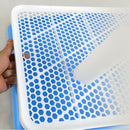 1X(Training Pads Toilet For Puppies And Small Pets, Square Pet Training Toi