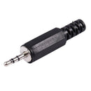 6pcs 2.5mm Stereo Male Plug Jack DIY Solder Headphones Audio Connector H1E9