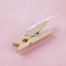10Pcs Christmas Tree Elk  Wooden Clip Photo Paper Postcard Craft DIY Clips ME