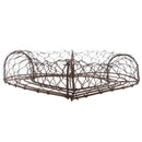Moon & Heart Shaped Metal Wire Wreath Frame Form Hangers for Succulents, Pack of