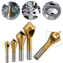 Titanium Coated HSS Countersink Deburring Drill Bit For Metal Steel Plasti NVX