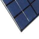 Portable 2W 6V 330mA Polysilicon Solar Power Panel DIY Kit Battery Panel