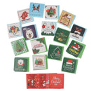 24pcs Merry Christmas Greeting Cards Party Invitations New Year Greeting CaS Ew
