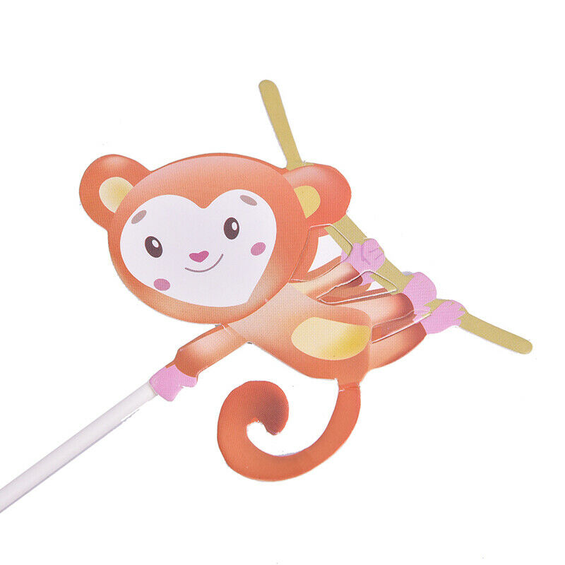 1 Set Lions & Trees Forest Suit Cake Toppers Party Cupcake Flag Cake Decorati-OZ