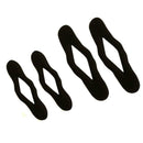 Magic Bun Maker (2 Small, 2 Large) Foam Sponge Bun Shaper Hair Accessories  K1K6