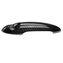 2Pcs Carbon Fiber Car Door Handle Cover Car Styling Exterior for BMW MINI C