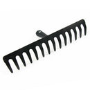 14 Teeth Leaf Claws Grabber Scoop Hand Replacement Parts, Black Gardening Tool
