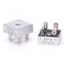 2PCS  KBPC5010 50A 1000V Metal Case Single Phases Diode Bridge Rectifier ME