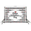 Happy Valentines Day Background Cloth Photography Photographic Backdrop