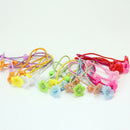20pcs Children Girls Flower Decoration Elastic Ponytail Holders Hairband R DDL