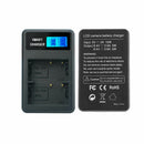 1X(Bp-511/511A Usb Lcd Display Dual Port Battery Charger For Eos 1000D,Eos