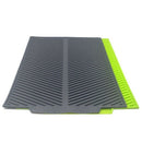 Silicone Dish Drying Mat Flume Folding Draining Mat,Rectangle Drain Mat Dry