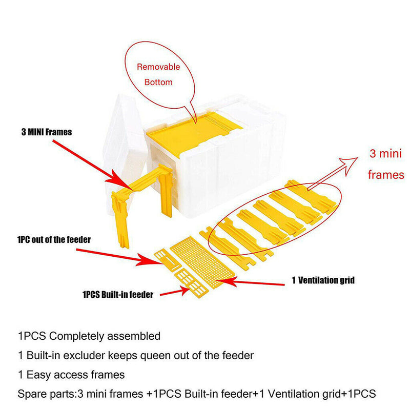 Portable Light Foam Beehive Box Beekeeping Equipment Beekeeping Bee Queen