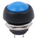 5Pcs Blue 12mm Waterproof Momentary Push button SwitcOZ