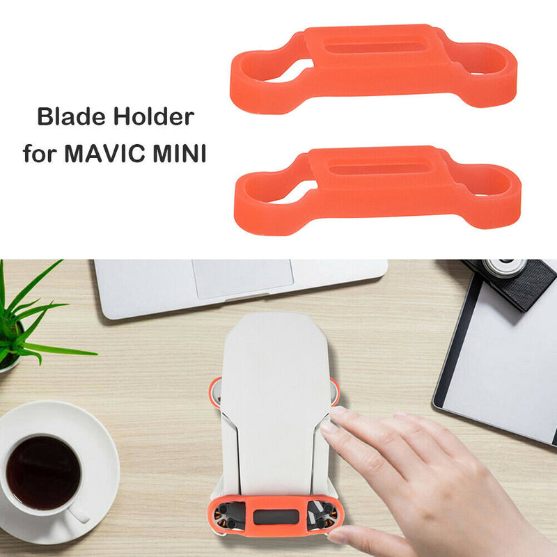 2pcs Silicone Propeller Holder Fixed Stabilizers for DJI Mavic Mini (Red)