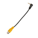 2.5mm Stereo Male Plug To 1 RCA Female Jack
