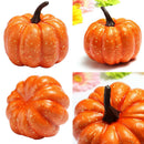 2Pcs Plastic Yellow Pumpkin Large Vegetable Creative Party Decorative liau