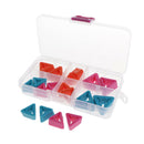 18Pcs Knitting Needles Point Stoppers Plastic  Tip Cover Knitting Tool