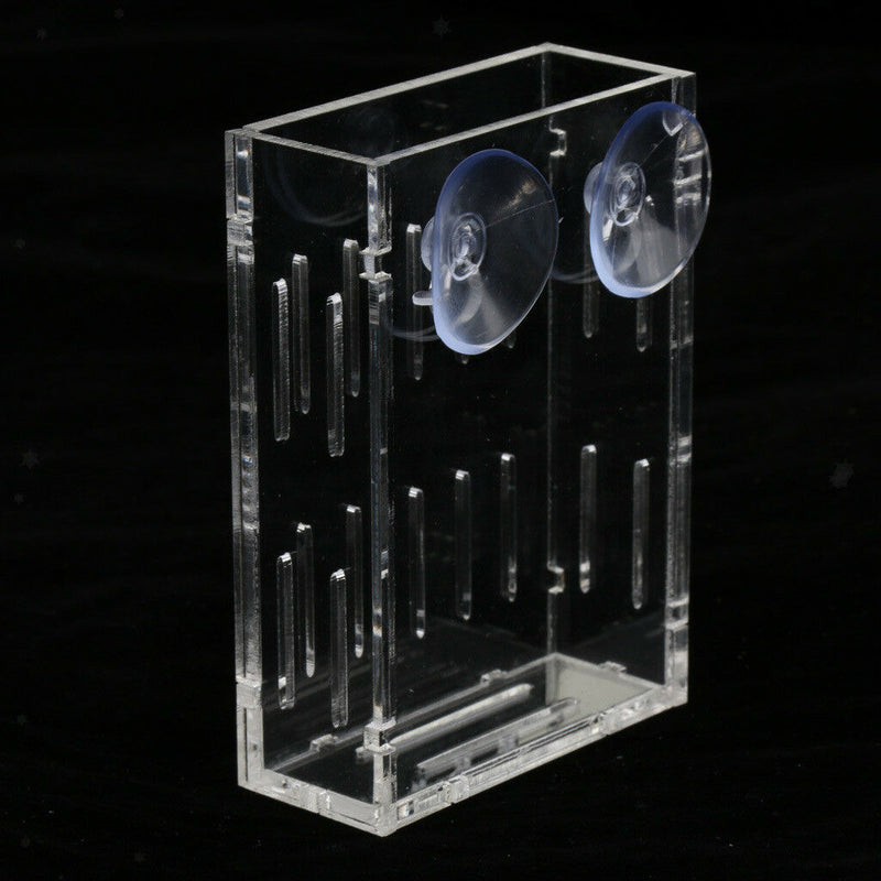 Thin Durable Acrylic Aquarium Fish Tank Plants Planter Pot