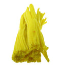 100pcs Chenille Stems Pipe Cleaners Plush Twist Rods DIY Hand Crafts Yellow