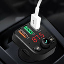 Car Bluetooth 5.0 Player, Wireless FM Transmitter, Voice Navigation Playbac I3Z1