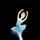 24pcs ballerina fairy cupcake topper dancing girl cake insert card party M&O
