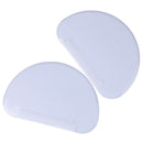 White Pastry Dough Cutter cake Tools Scraper Flexible Safe Plastic Kitchen tool-