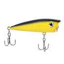 6cm/6.4g fishing lures hard baits artificial popper crankbait wobblers bait ME