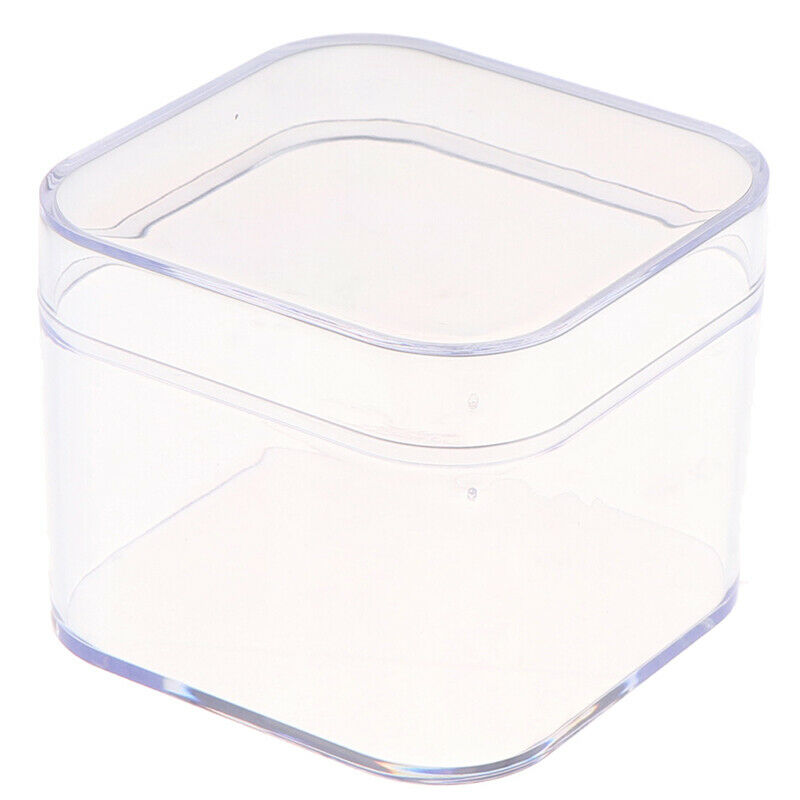 1Pc Plastic Transparent Storage Container Box For Light Clay Foam Mud Tool FT