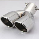 Stainless Steel Cover Decor for Mitsubishi Outlander 3 Exhaust Muffler Tips