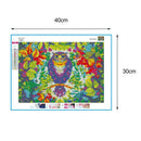 5D DIY Full Drill Diamond Painting Colorful Bird Cross Stitch Embroidery