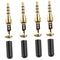 4X 3.5mm Male Stereo Audio AUX Adapter Plug Jack Adapter Repair for Earphone