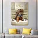 Full Round Drill 5D DIY Diamond Painting Dog Animal Embroidery Art (SM007)
