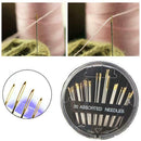Sewing Needles Hand Sewing Embroidery 30 Different W1P7 Easy Threading New