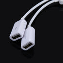 Dual Micro USB OTG Hub Host Adapter Cable for Tablet PC and Smart Phone