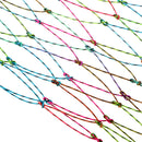 Portable Fishing Landing Net Hand Fishing Knotless Net Fishing Equipment