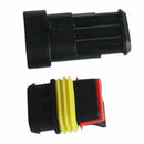 15 Kits 2+3+4 Pins Way Car Auto Sealed Waterproof Electrical Wire Connector R1V5