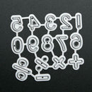 Number Symbol Embossing Cutting Die Carbon steel Craft Decorative Paper Art Tool