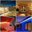 12V 150 LEDs Lights Strip Bluetooth Controlled RGB 5050 For Room Ceiling Outdoor