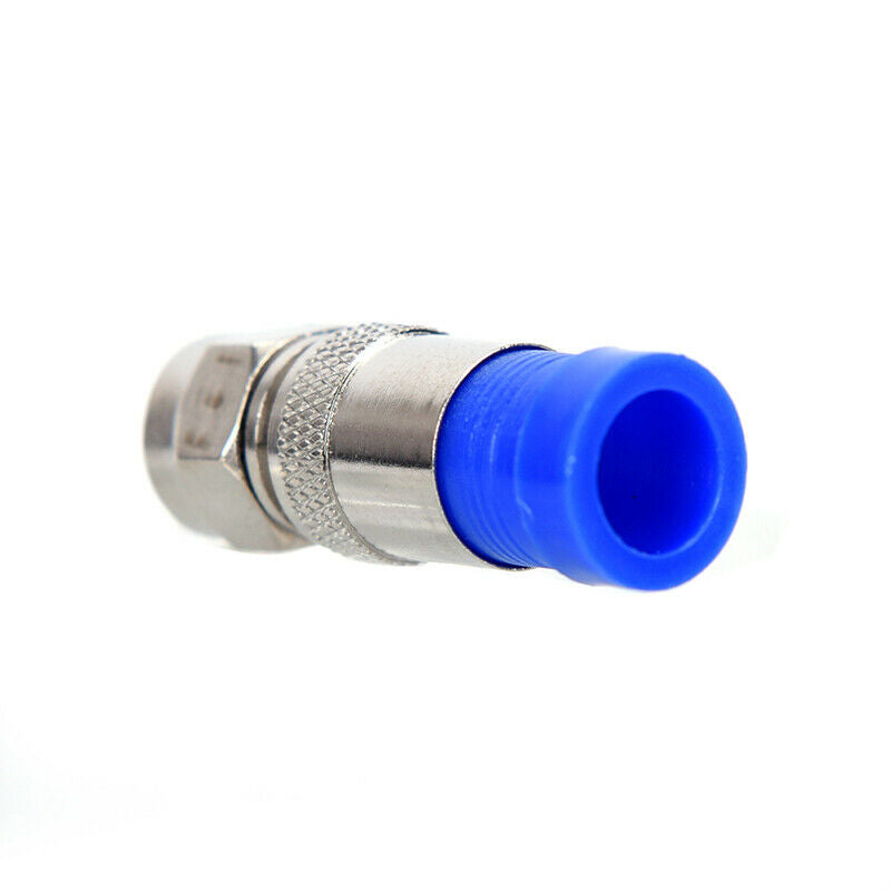 10x RG6 F Compression Connector Coax Cable Coaxial Fitting Compression Tool SeSã€