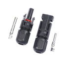 1Pair Solar Connector Solar Solar Plug Cable Connectors for Solar PanelsS Ew