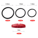 5Pcs/lot EVA Foam Fishing Winding Line Board Fishing Tackle abou 12cm*5cm*0.7 Gw