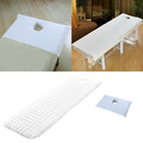 Massage Bed Sheet Mattress Cover Set for Beauty Beds in 75cm White