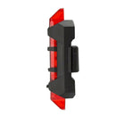 5X(Red Bike Tail Light Rechargeable Usb Led Taillight Mtb Warning Bicycle  Z9O1)