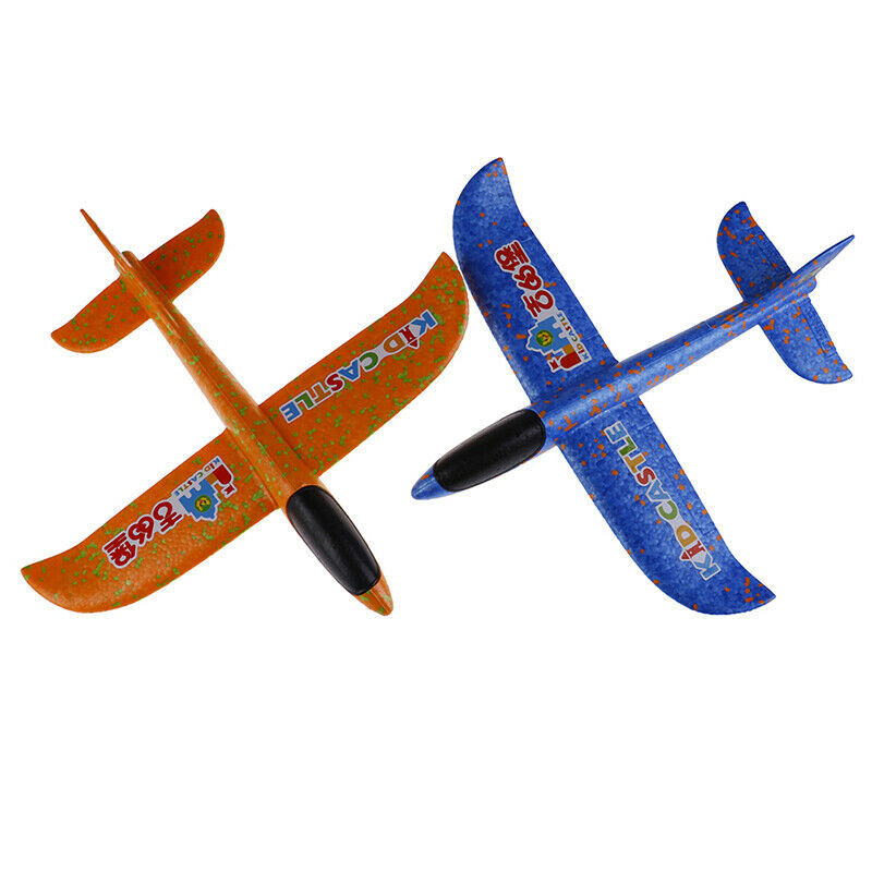 34cm DIY Hand Throw Flying Glider Planes Toys For Children Foam Aeroplane Mo ^i
