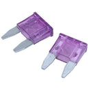 30 Pcs Motorcycle Car Auto ATC ATO Small Blade Fuse Purple 3A