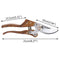 Bypass Pruning Shears Hand Pruner Safety Lock Scissors Garden Snips CutterFT
